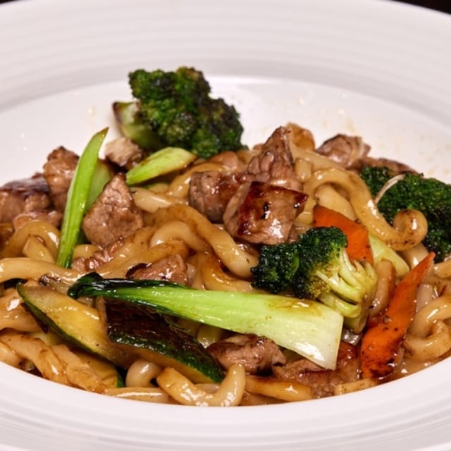 Beef Yaki Udon.