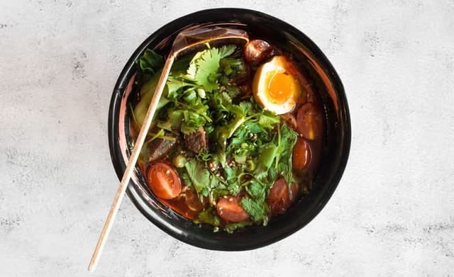 Spicy Beef Ramen.