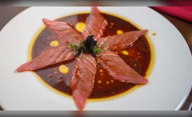 Carpaccio Tuna.